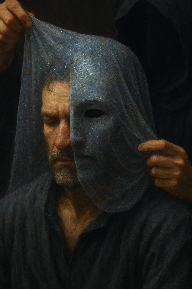 An accomplished wizard putting on the Veil and becoming a Concentrator