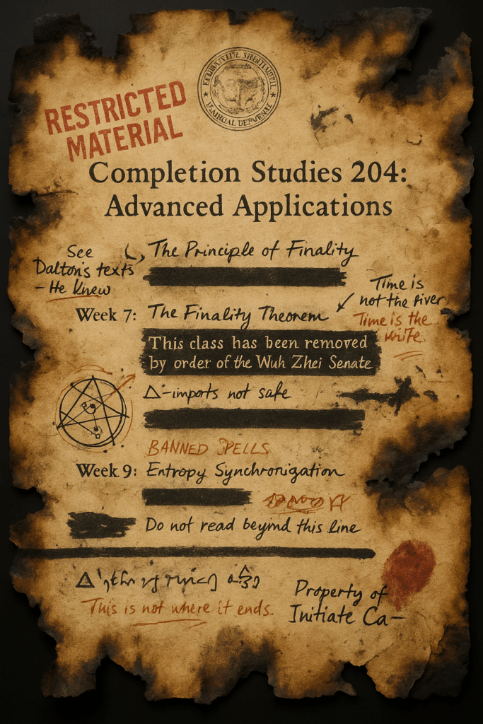 Completion stuff