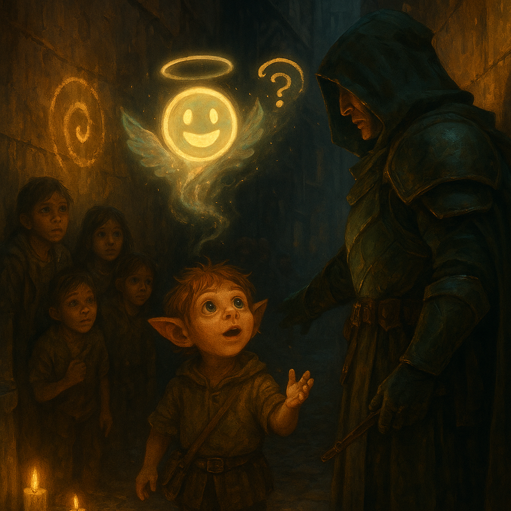 A child finding its copilot